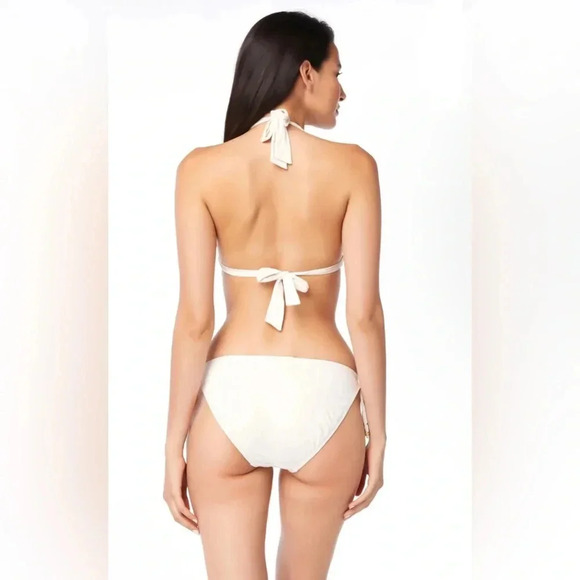 BLEU ROD BEATTIE Braided Halter Bikini Top and Bikini Bottom Size 12 - Picture 3 of 10